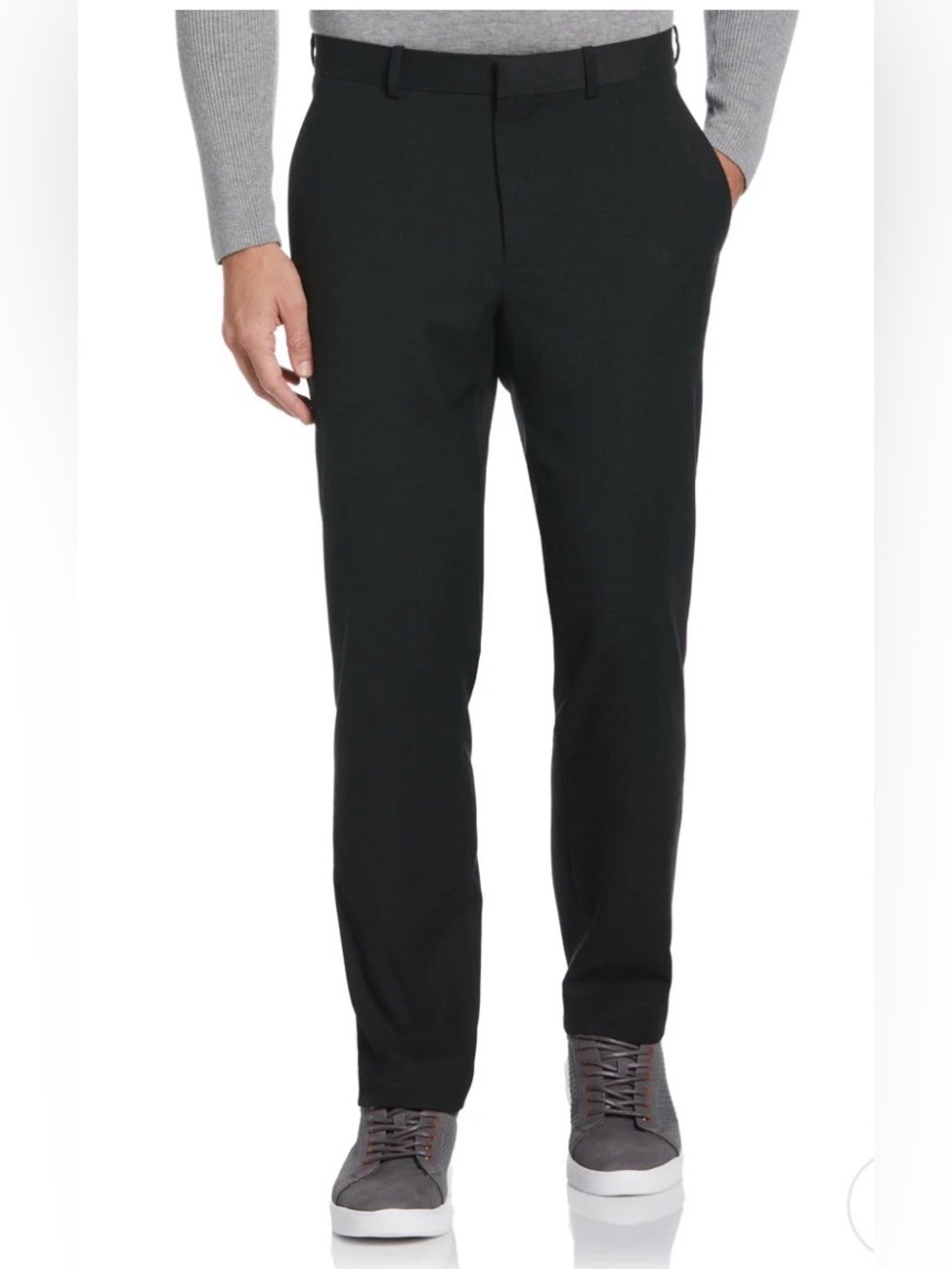 PERRY ELLIS Boys Classic Straight-Leg Dress Pants - Black SIZE 20 brand new